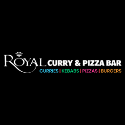 Royal Curry & Pizza Bar logo.